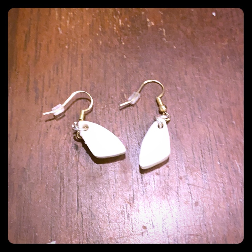 Handmade clay earrings